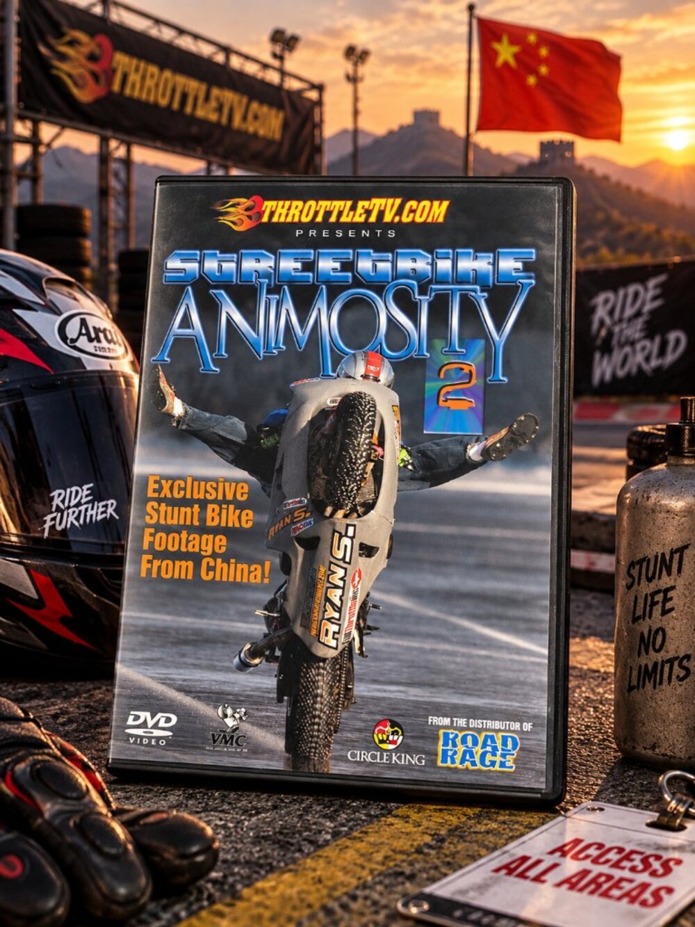Streetbike Animosity 2 (DVD, Region 1) Very Good condition!